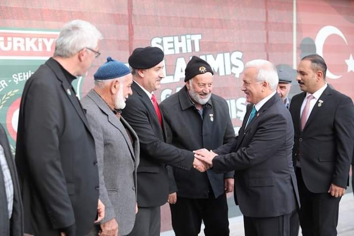 Valimiz,Harp Malülü Gaziler, Şehit Dul ve Yetimleri Derneğini Ziyaret Etti