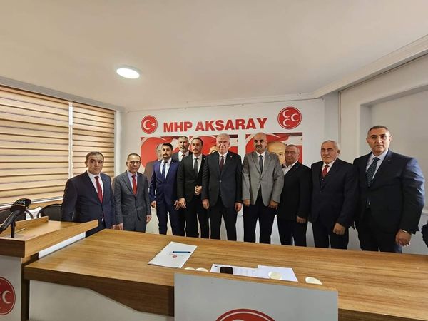 MHP AKSARAY İLÇE ADAYLARI BELLİ OLDU