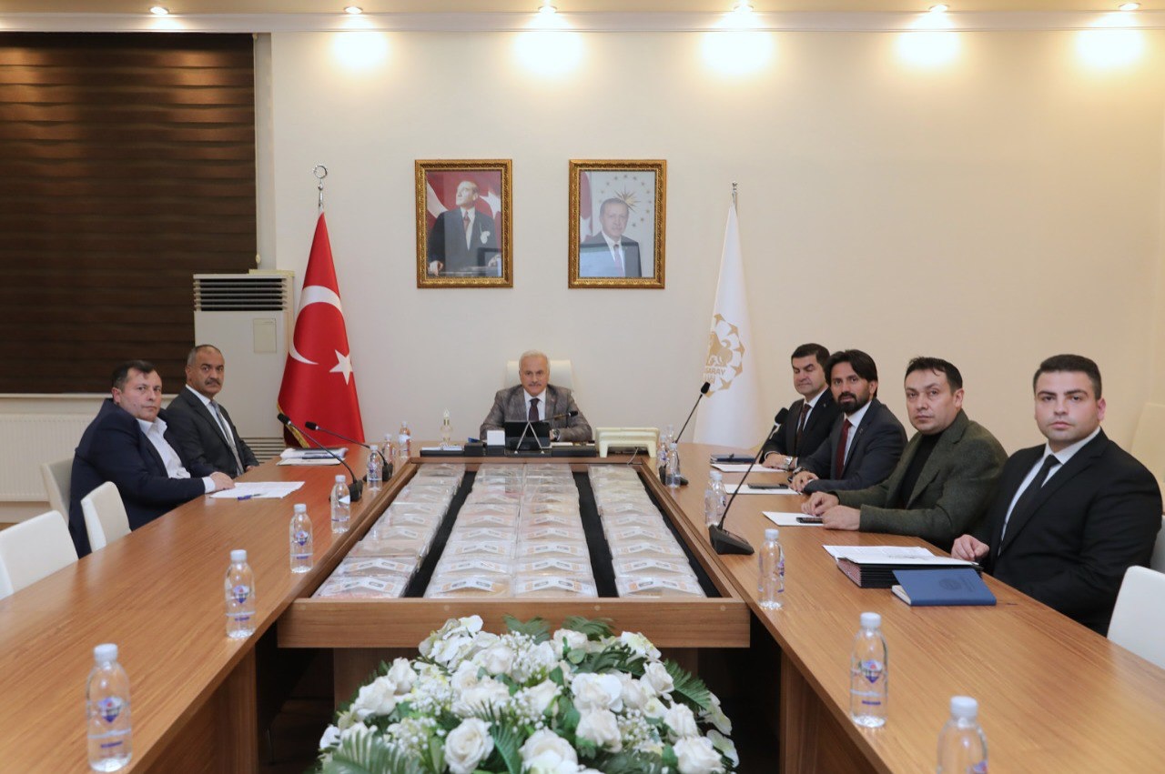 Ortaköy OSB Yönetim Kurulu Toplantısı, Valimiz başkanlığında gerçekleştirildi.