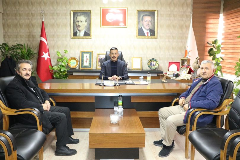 AKP İl Başkanı Hamza Aktürk’e BBP İl Başkanı Yaşar Ar’dan Ziyaret