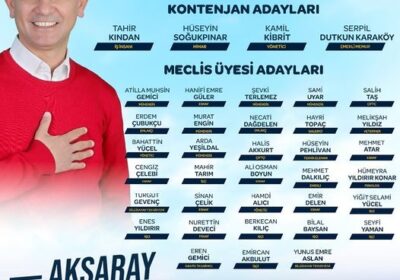 İYİ Parti Belediye Meclis Üyesi Adayları