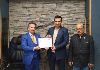 Akkobi bir heyetimiz olarak Oğuzhan Kılıç bey’i , ziyaret edip teşekkür belgemizi takdim ettik.