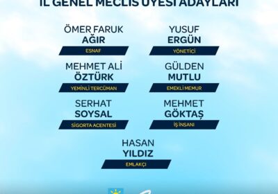 İYİ Parti Aksaray Meclis Üyeleri