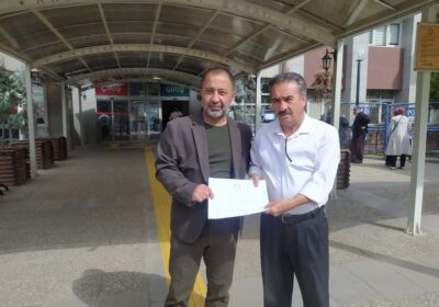 Bbp ‘miz, Demirci, belediye başkanımızın, mazbatasını aldı