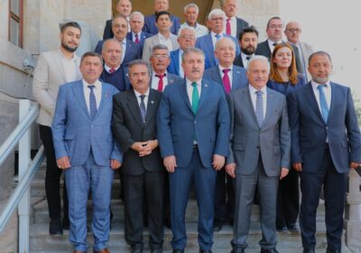Bbp genel başkanımız syn. Mustafa Destici ve beraberindeki heyeti ağırkadık.