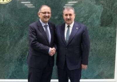 BBP Genel Başkanı Mustafa Destici ve Mehmet Haseki Görüşmesi