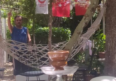 Aksaray ,laleli, Şahin tepesinde Muhsin başkanımızın Bbp’ sinin bayrakları al bayrağımızla dalgalanıyor