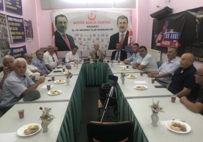 BBP 8. İl Divan Toplantısı Genel Merkezde Gerçekleşti