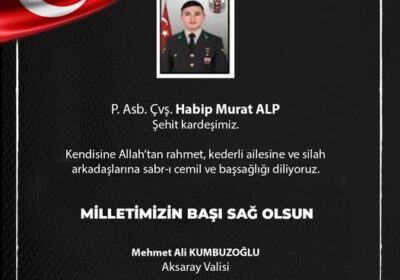 MİLLETİMİZİN BAŞI SAĞ OLSUN