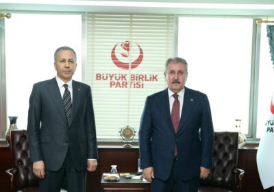Partimizi ziyaret eden İçişleri Bakanımız Sayın Ali Yerlikaya’ya ve heyetine öncelikle nezaketleri için teşekkür ediyorum.