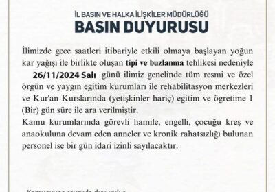 Basın Duyurusu
