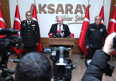 Valimiz Sn. Mehmet Ali Kumbuzoğlu, Asayiş Basın Açıklaması