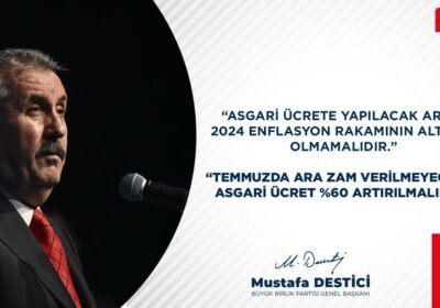 Asgari Ücrete %60 Zam Yapılmalı
