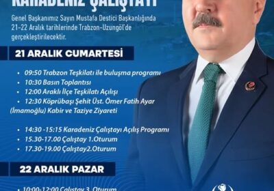 BÜYÜK BİRLİK PARTİSİ BÖLGE TOPLANTILARI DEVAM EDİYOR..