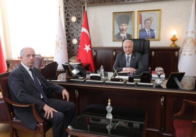 TÜİK Nevşehir Bölge Müdürü Sn.İsa Kaymak’ı kabul ettiler.