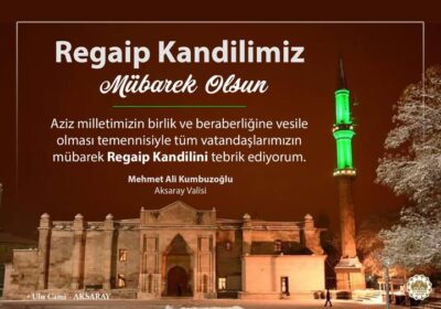 Regaip Kandiliniz Mübarek Olsun