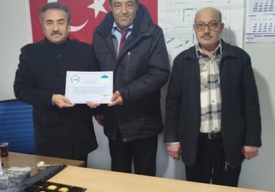 Şahin Öz bey’ i ziyaret etti