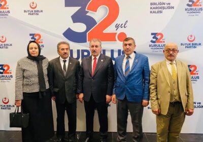 Bu gün Bbp ‘ mizin 32. Kuruluş yıl dönümünü kutladık. Nice hayırlı yıllara inşallah.