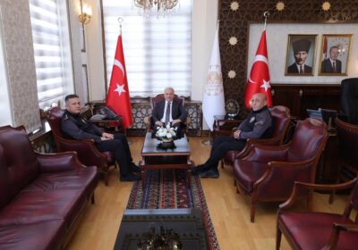 Emniyet Genel Müdürlüğü Personel Daire Başkanı Sn.Ali Süllü, Valimiz Sn.@malikumbuzoglu’nu ziyaret ettiler.