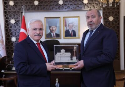 Kişisel Verileri Koruma Kurumu Başkanı Prof. Dr. Faruk Bilir, Valimiz Sn. Mehmet Ali Kumbuzoğlu ‘nu ziyaret ettiler.