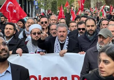 “Filistin’e destek, Gazze’ye özgürlük”