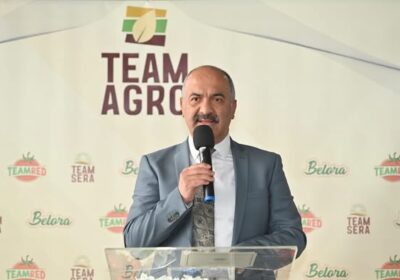 Team Agro Jeotermal Serasının açılış töreni