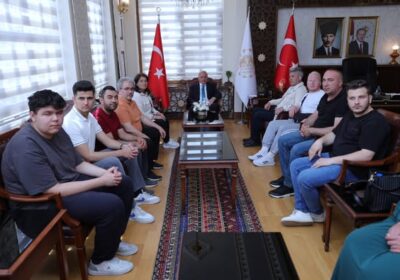Nazik ziyaretleri için kendilerine teşekkür ediyoruz.