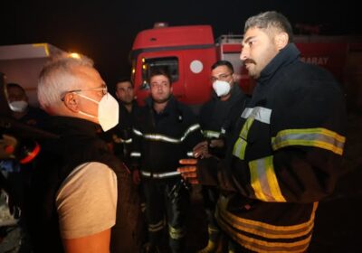 Bugün saat 16.30’da Hasan Dağı’nda başlayan orman yangınına, ekiplerimiz 16.45’te ilk müdahaleyi yapmışlardır.