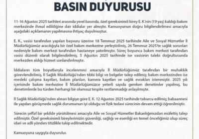 Basın Duyurusu