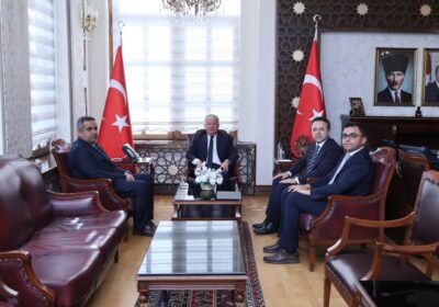 Vali Duru Göç İdaresi Heyetini Ağırladı