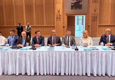 AK Parti’li Mustafa Demir Türk Dünyası Belediyeler Birliği Toplantısına Katıldı
