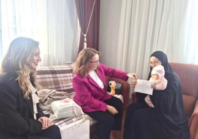 Vali Eşi ve İl Müdürü, Evlilik Projesi Kapsamındaki Aileyi Ziyaret Etti