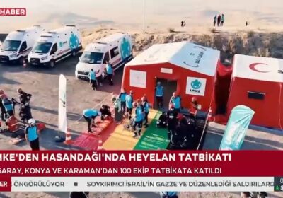 UMKE Aksaray Hasandağında Tatbikat Yaptı, Ulusal Medyada Yer Aldı