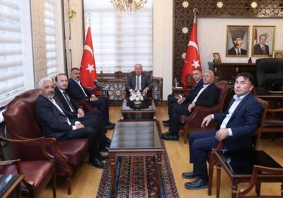 Vali Duru, Girişimci Muhtarlar Heyetini Ağırladı