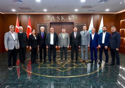 Muhtarlar Günü’nde Aksaray’da Hizmet Binasında Buluşma