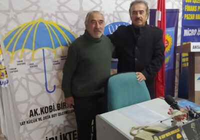 KOBİ Başkanlığı Yeni Yerine Taşındı, Ömer Yeni Hayırlı Olsun Ziyaretinde Bulundu