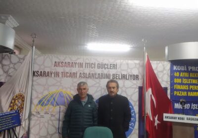 KOBİ Başkanlığı Yeni Yerinde Mevlüt Altan’ı Ağırladı