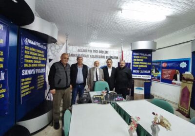 Kobi Başkanlığı Yeni Yerinde Ziyaret Edildi