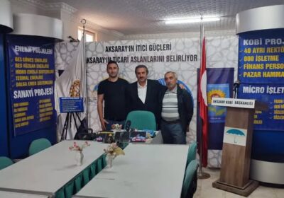 KOBİ Başkanlığı Yeni Yerinde Kadir Yeni’yi Ağırladı
